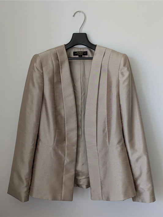 Pearl Vintage Tahari Blazer - Bridal Jacket or Mother of the Groom / Bride Outfit (Size S/M)