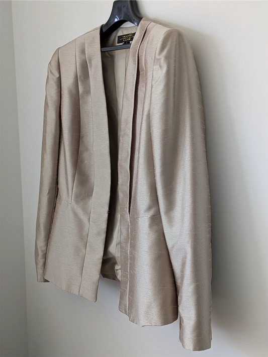Pearl Vintage Tahari Blazer - Bridal Jacket or Mother of the Groom / Bride Outfit (Size S/M)