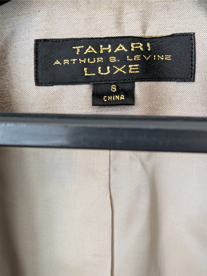 Pearl Vintage Tahari Blazer - Bridal Jacket or Mother of the Groom / Bride Outfit (Size S/M)