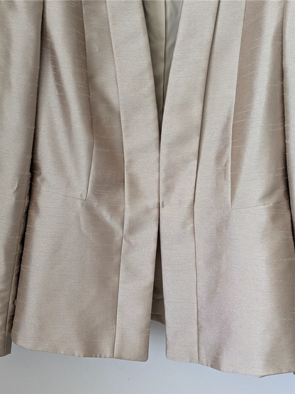 Pearl Vintage Tahari Blazer - Bridal Jacket or Mother of the Groom / Bride Outfit (Size S/M)