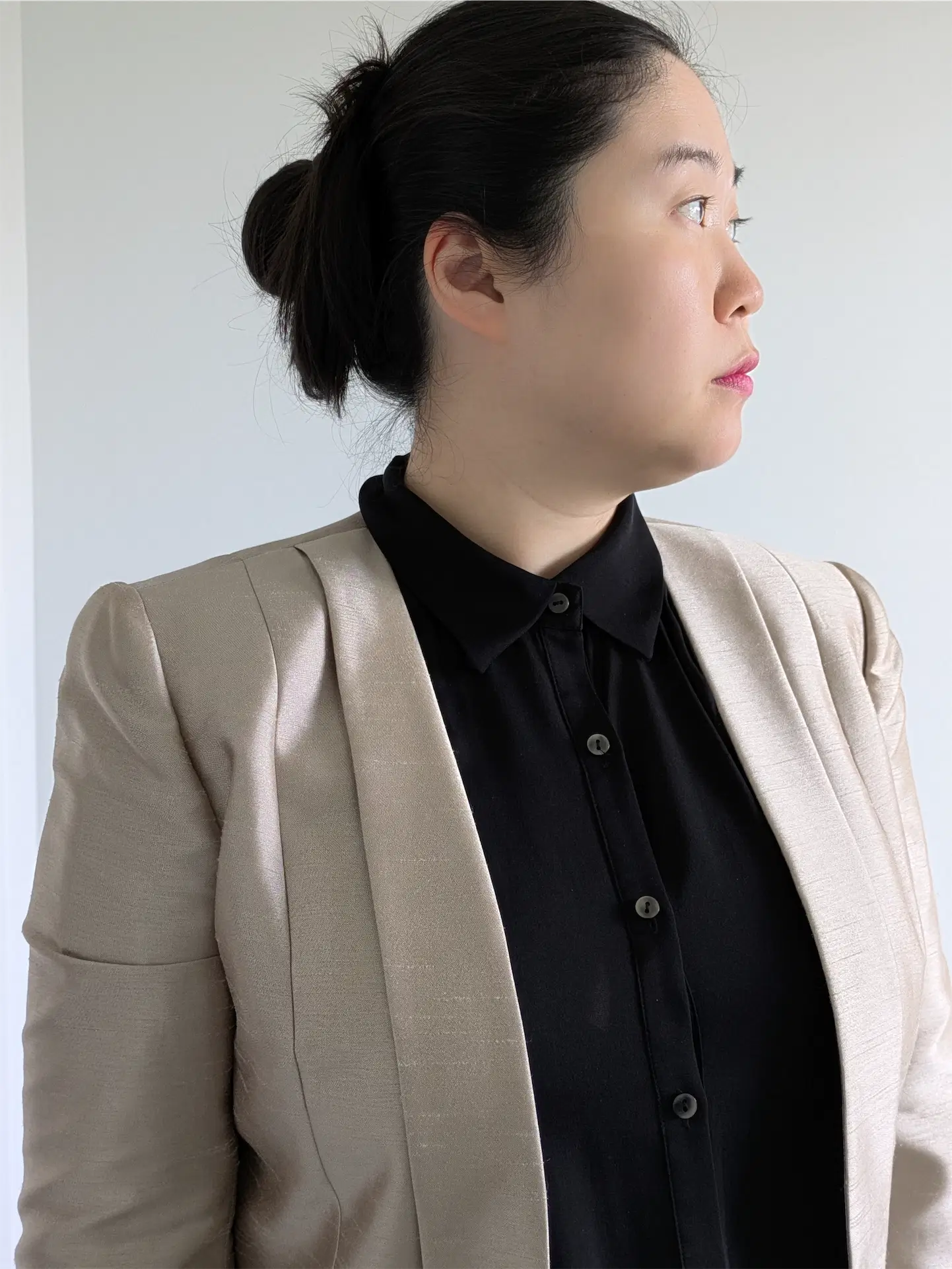 Pearl Vintage Tahari Blazer - Bridal Jacket or Mother of the Groom / Bride Outfit (Size S/M)