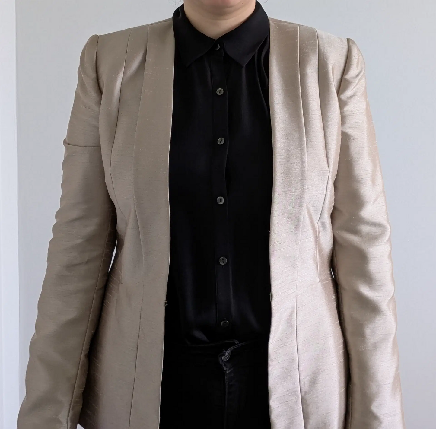 Pearl Vintage Tahari Blazer - Bridal Jacket or Mother of the Groom / Bride Outfit (Size S/M)