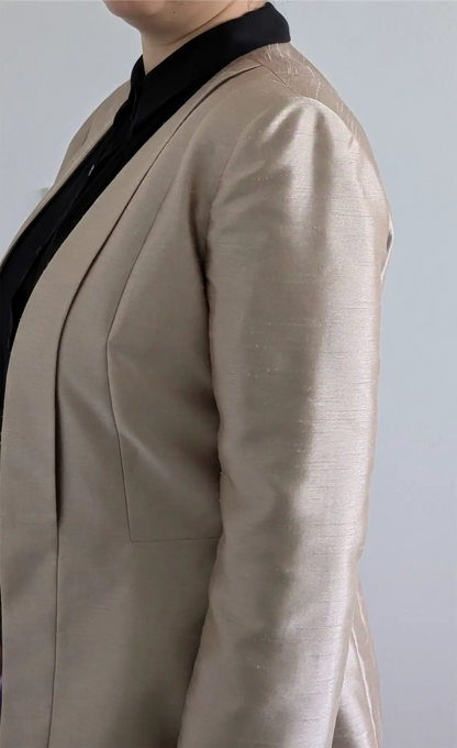 Pearl Vintage Tahari Blazer - Bridal Jacket or Mother of the Groom / Bride Outfit (Size S/M)