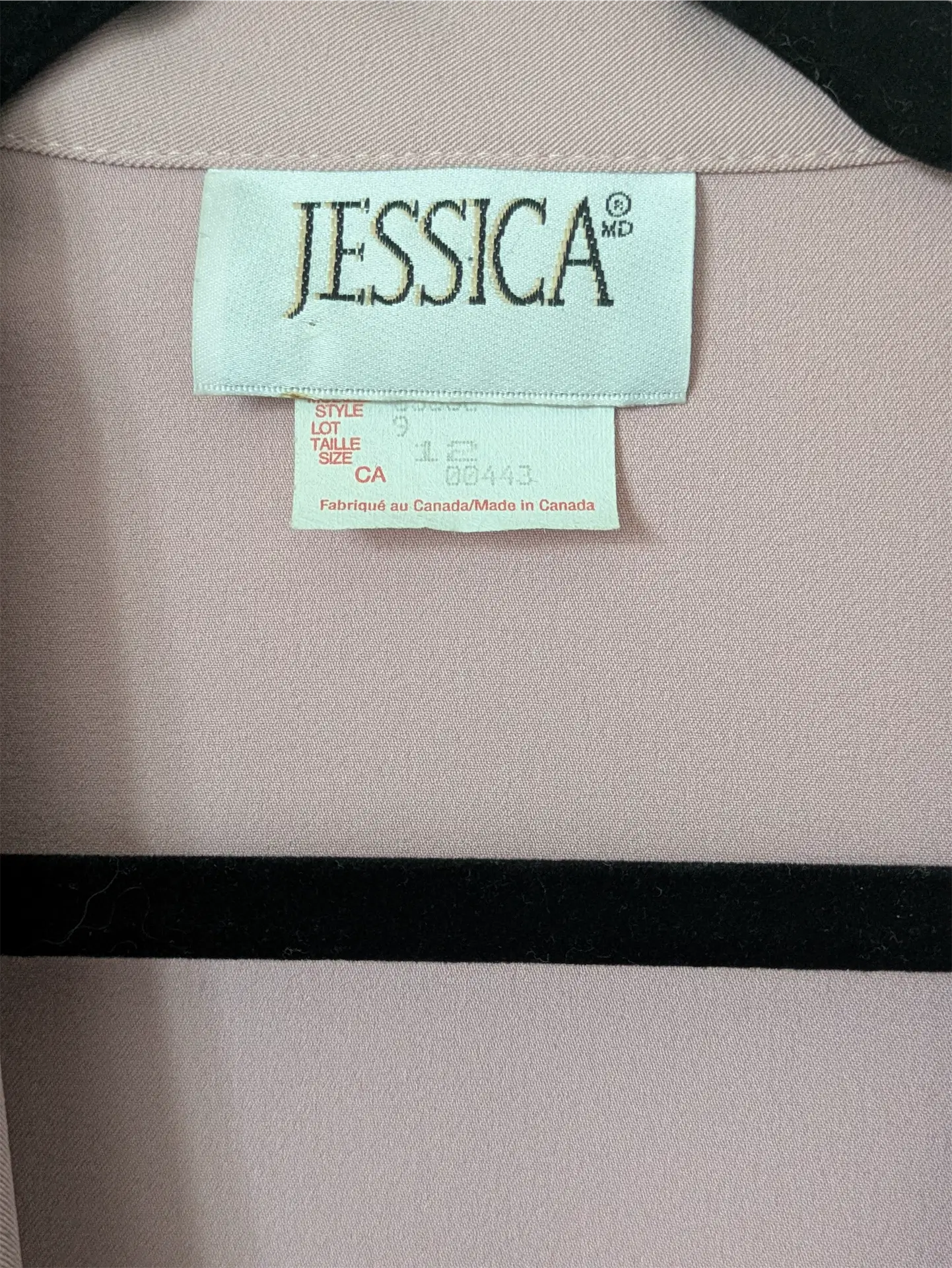 Pink 90s Vintage Spring Jacket - Preppy, Trench Coat Silhouette (Size S/M)