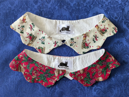 Retro Christmas Collar Necklace / Detachable Collar - Removable Accessories for Women