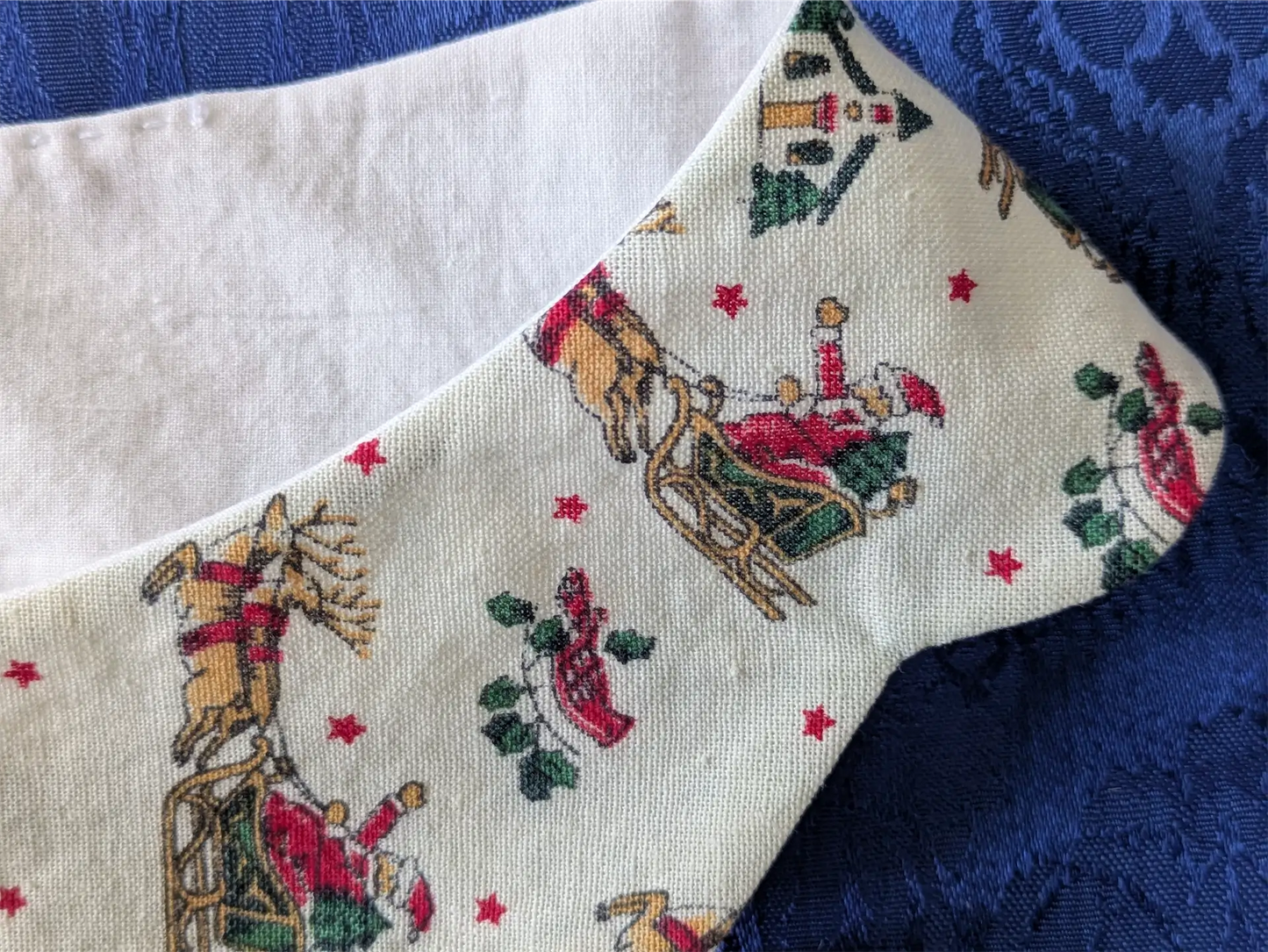 Retro Christmas Collar Necklace / Detachable Collar - Removable Accessories for Women