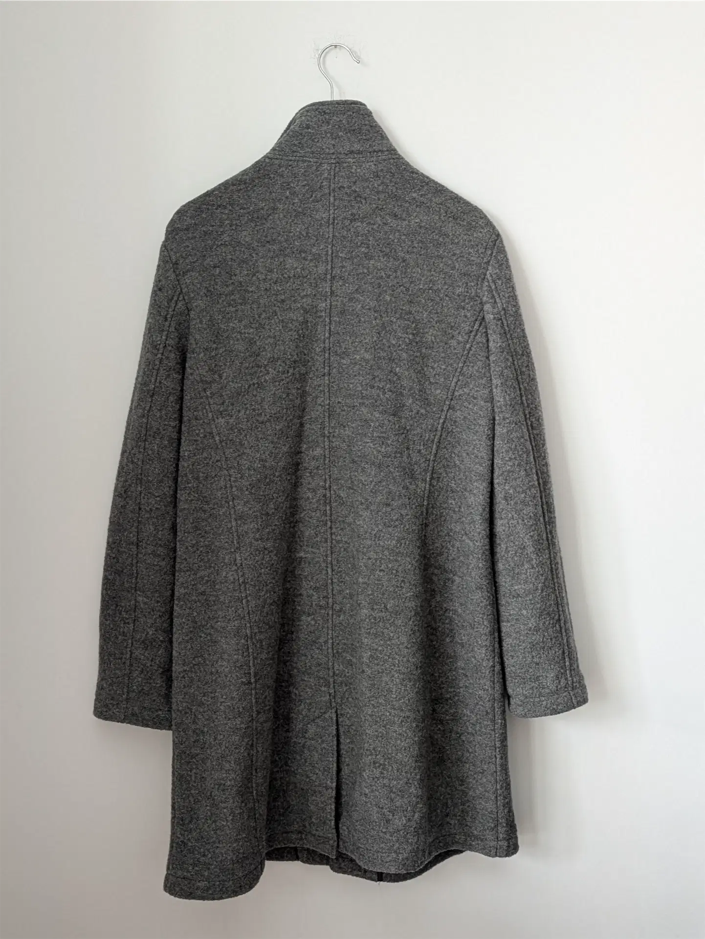 Grey L.L. Bean Italian Wool Coat (Women's Size XL)