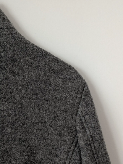 Grey L.L. Bean Italian Wool Coat (Women's Size XL)