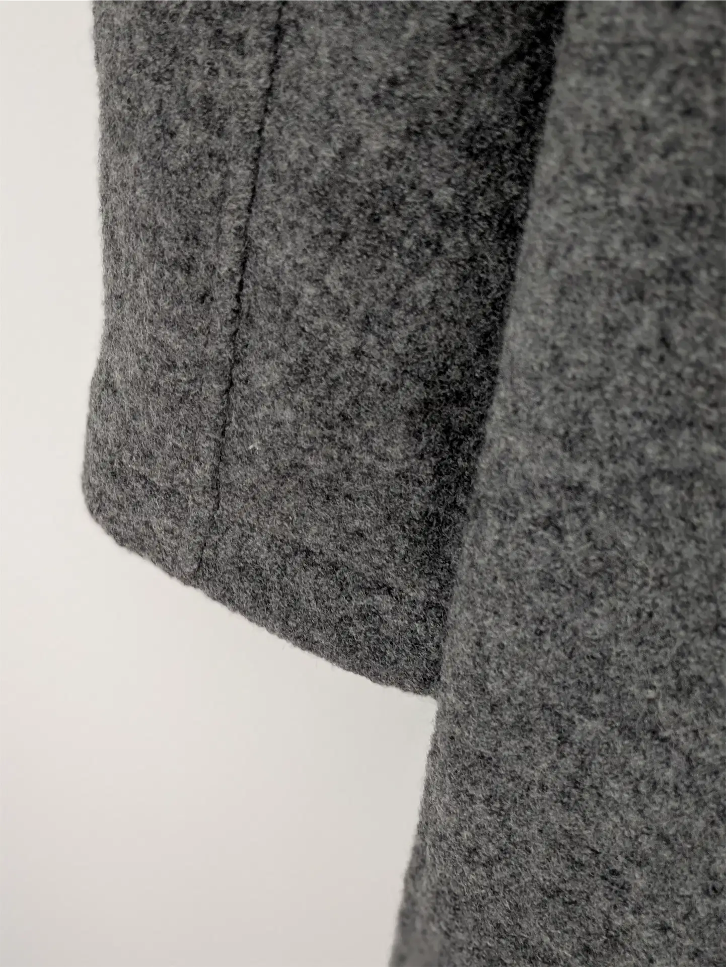 Grey L.L. Bean Italian Wool Coat (Women's Size XL)