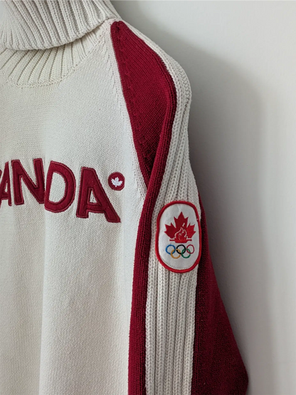 Official 2010 Olympics Team Canada Sweater - Hudson's Bay, Size M