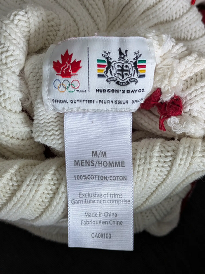 Official 2010 Olympics Team Canada Sweater - Hudson's Bay, Size M
